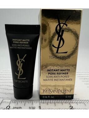 YSL Top Secrets Instant Matte Pore Refiner Mini/Deluxe Sample 5ml/.17oz NEW PIC